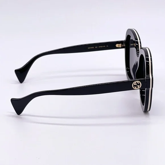NEW Gucci GG1240S Black Oversized Rounded Sunglasses Gucci GG1240S Oversized Black Sunglasses – Designer Daydream main image 2